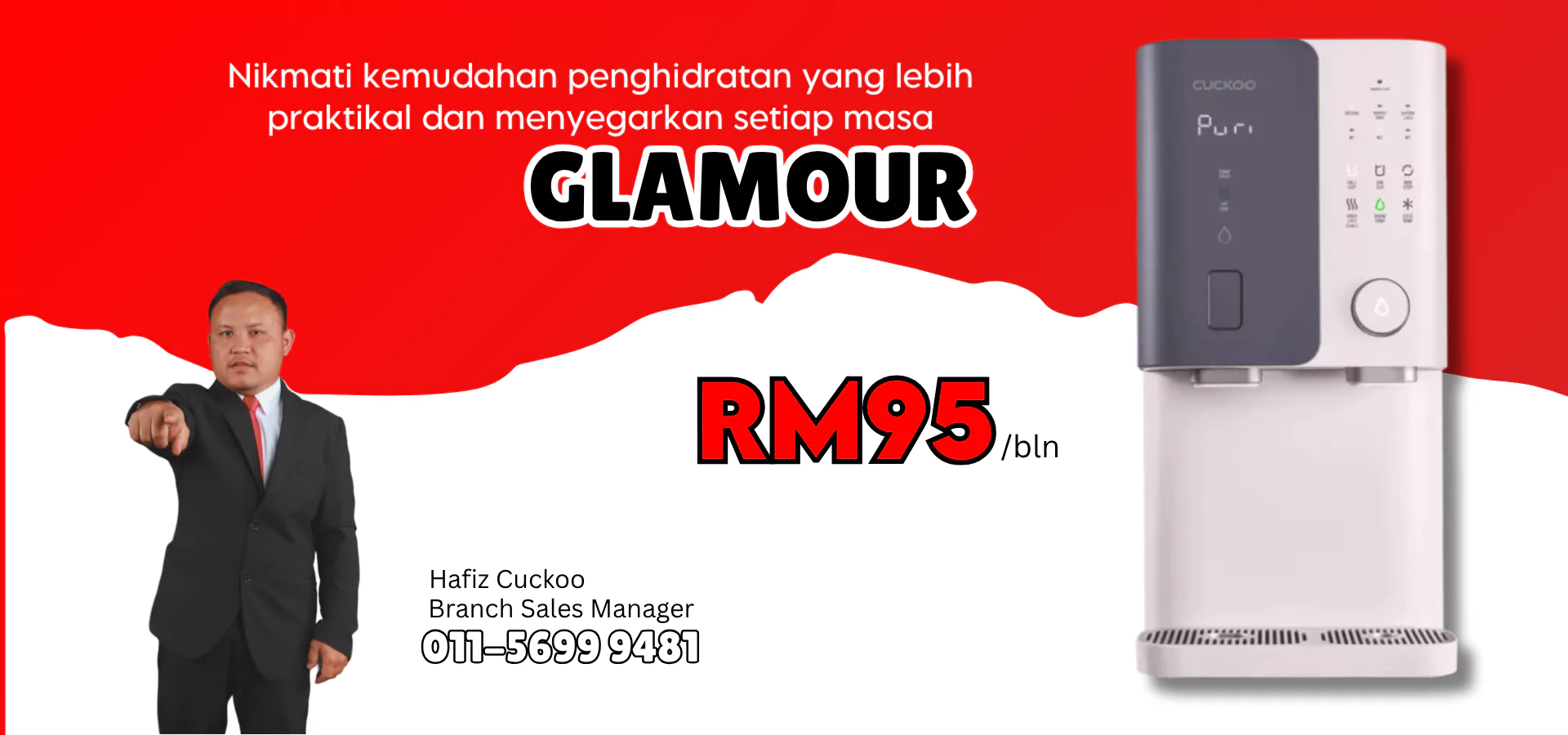 Penapis AIr Cuckoo Glamour